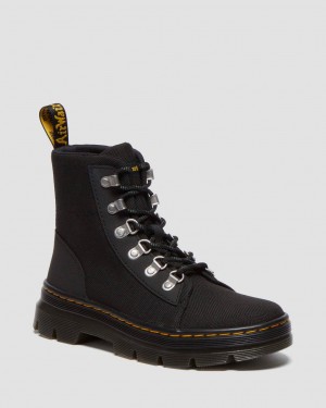 Dámské Boty Dr Martens Combs Poly Casual Černé | 94936978