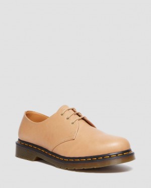 Pánské Oxfordky Dr Martens 1461 Carrara Leather Hnědé | 18200565