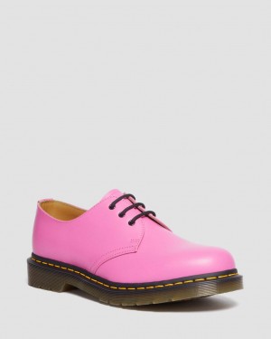 Pánské Oxfordky Dr Martens 1461 Smooth Leather Růžové | 76239661