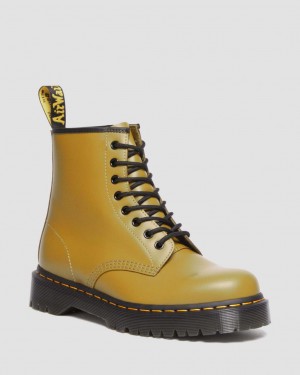 Pánské Šněrovací Boty Dr Martens 1460 Bex Smooth Leather Žluté | 68078916