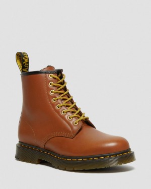 Pánské Šněrovací Boty Dr Martens 1460 DM's Wintergrip Leather Hnědé | 25154772