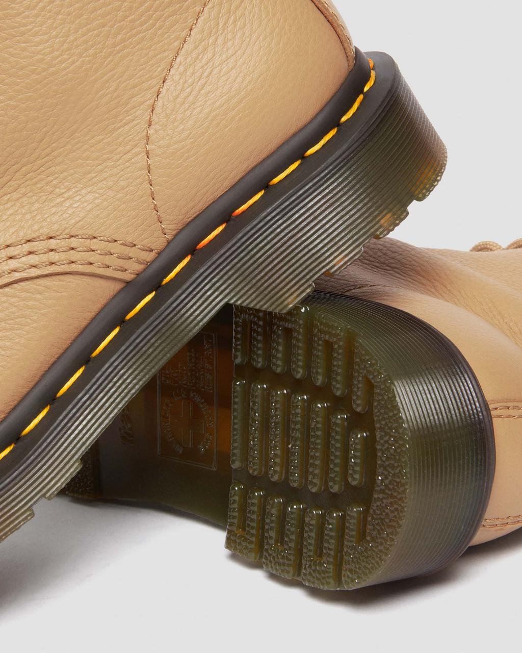 Dámské Boty Dr Martens 1460 Virginia Leather Hnědé | 54850450