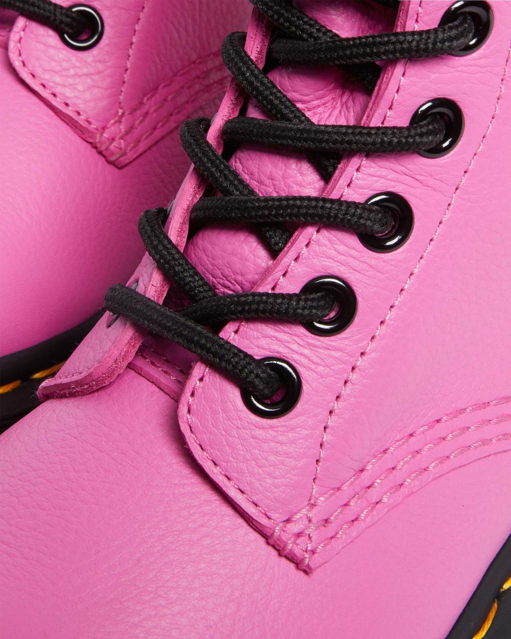 Dámské Boty Dr Martens 1460 Virginia Leather Růžové | 27700386