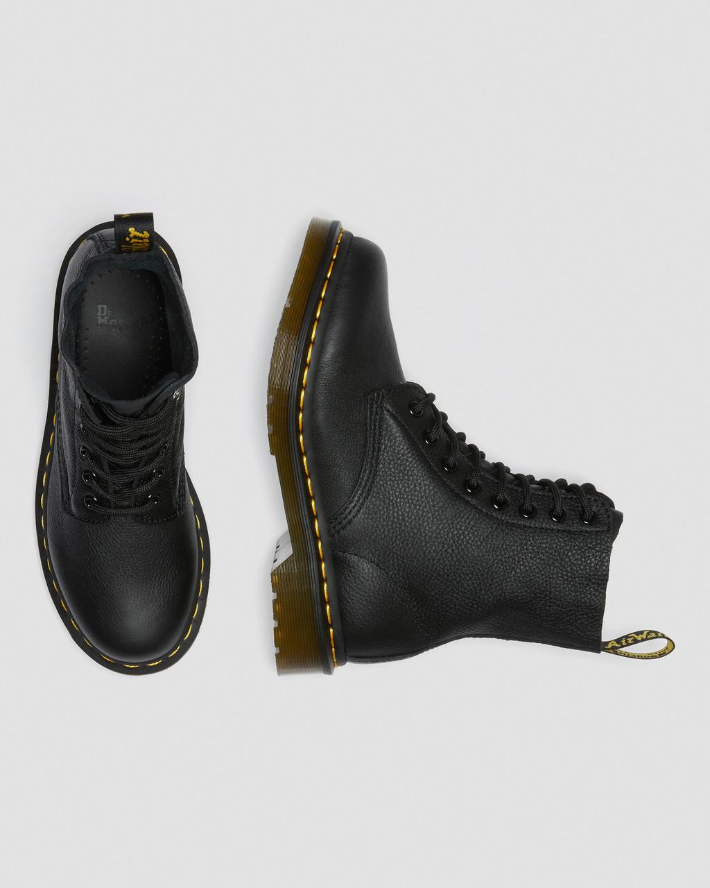 Dámské Boty Dr Martens 1460 Virginia Leather Černé | 33441937