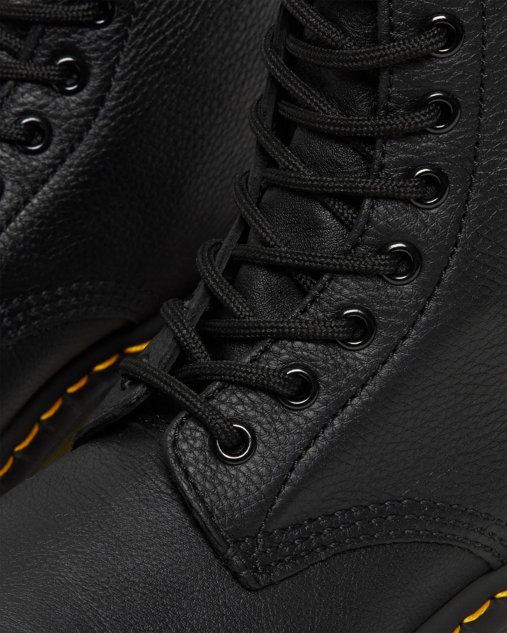 Dámské Boty Dr Martens 1460 Virginia Leather Černé | 33441937