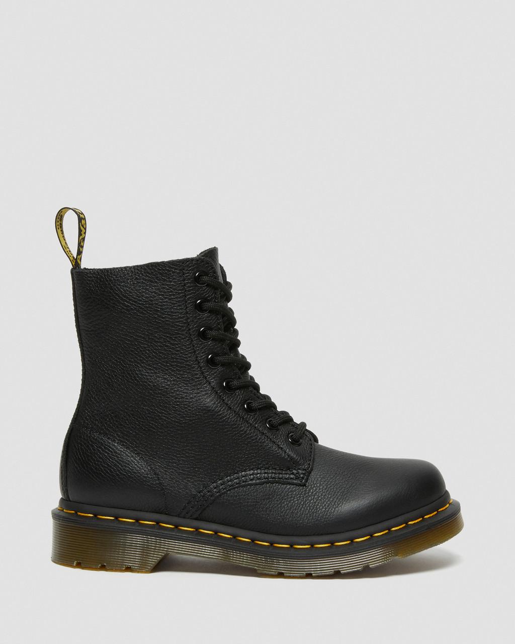 Dámské Boty Dr Martens 1460 Virginia Leather Černé | 33441937