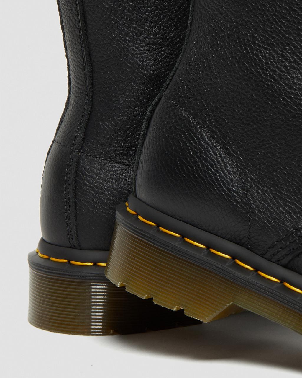 Dámské Boty Dr Martens 1460 Virginia Leather Černé | 33441937