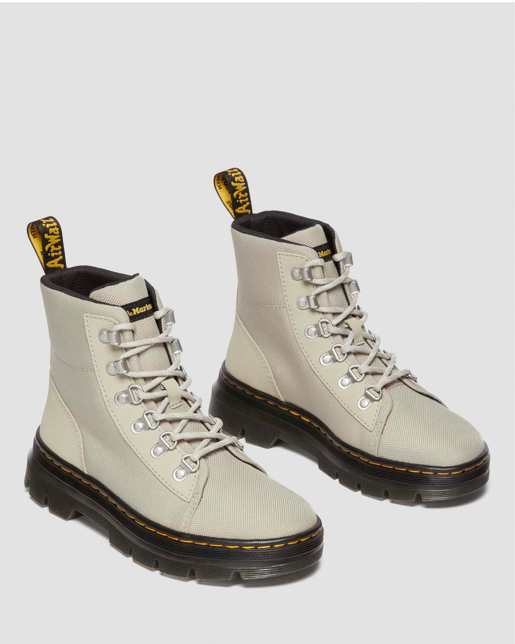 Dámské Boty Dr Martens Combs Poly Casual Šedé | 83881022