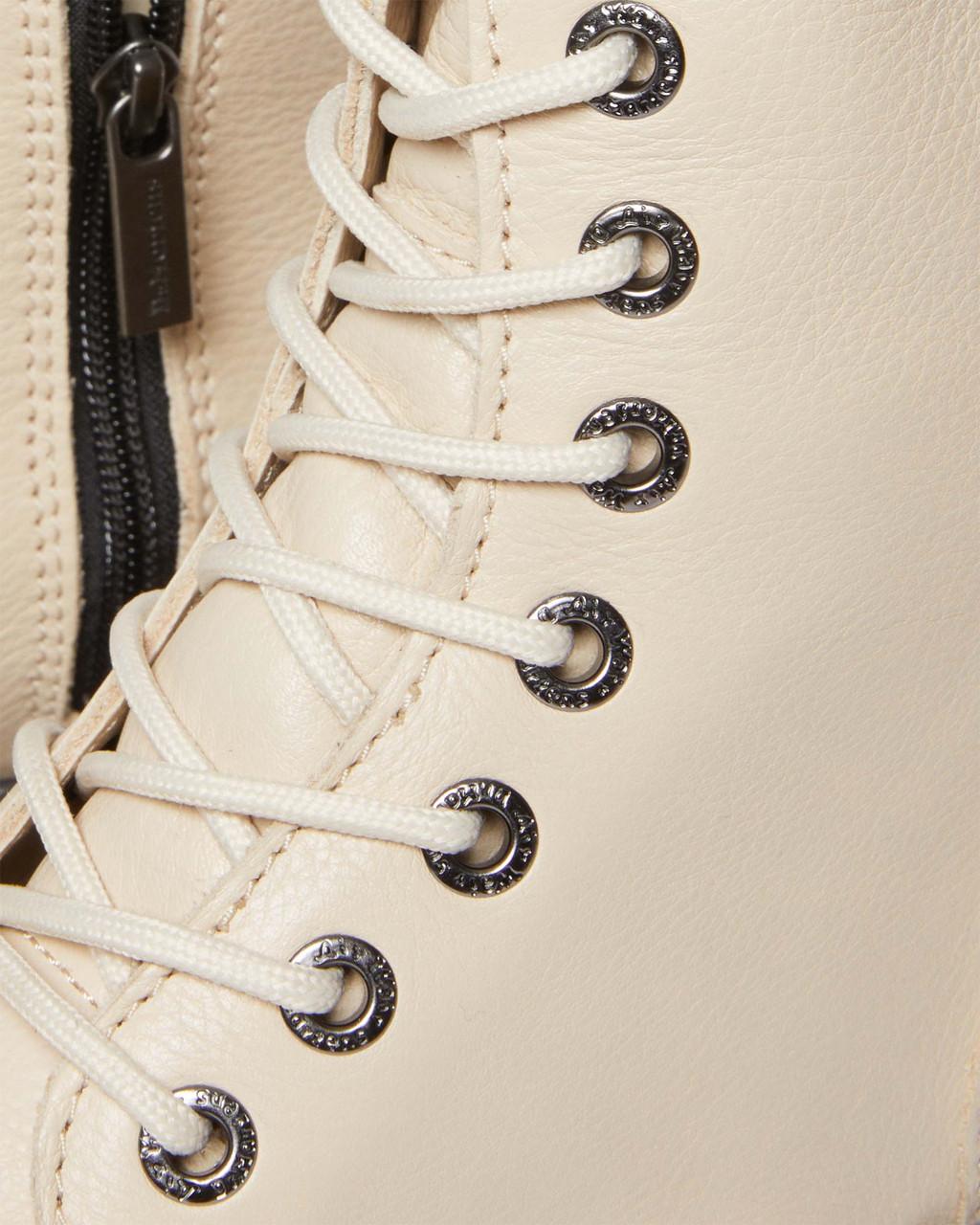 Dámské Boty Dr Martens Jadon III Pisa Leather Platforms Béžový | 76698982