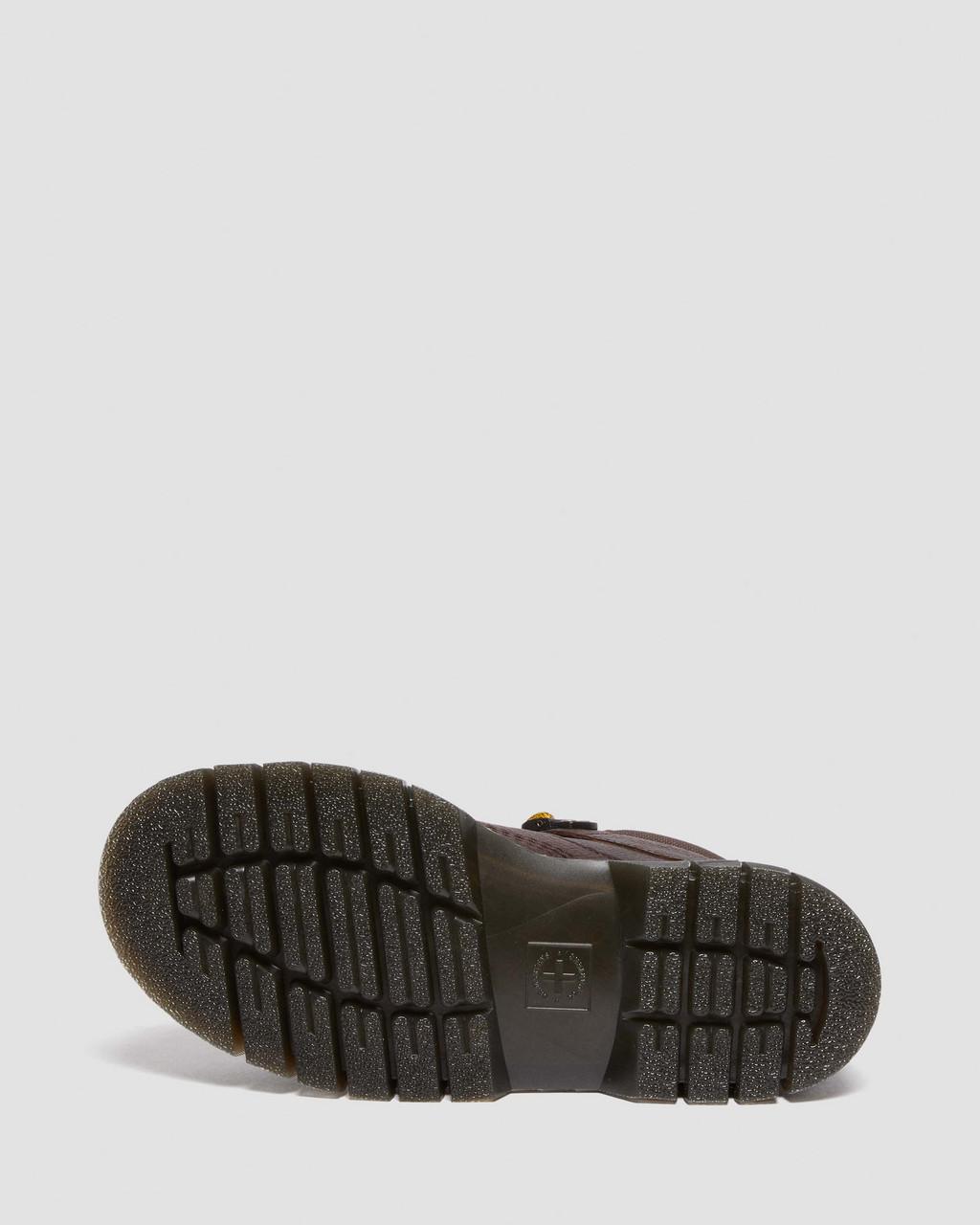 Dámské Boty Dr Martens Woodard Grizzly Leather Low Casual Hnědé | 94118124