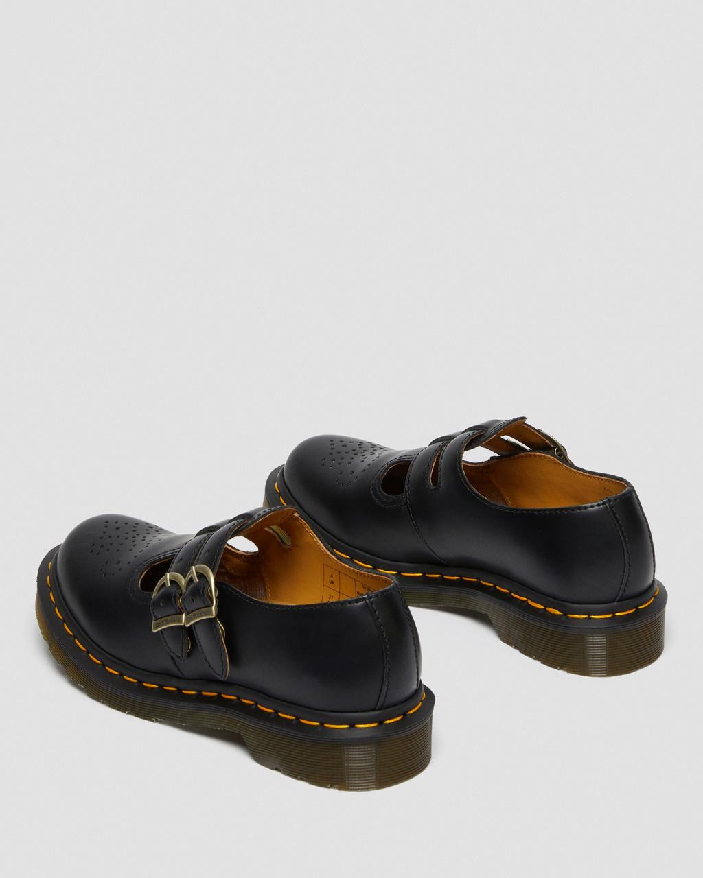 Dámské Boty Mary Jane Dr Martens 8065 Smooth Læder Černé | 35429920
