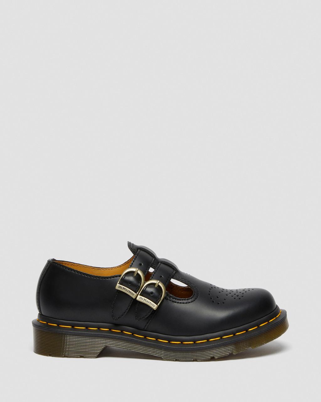 Dámské Boty Mary Jane Dr Martens 8065 Smooth Læder Černé | 35429920