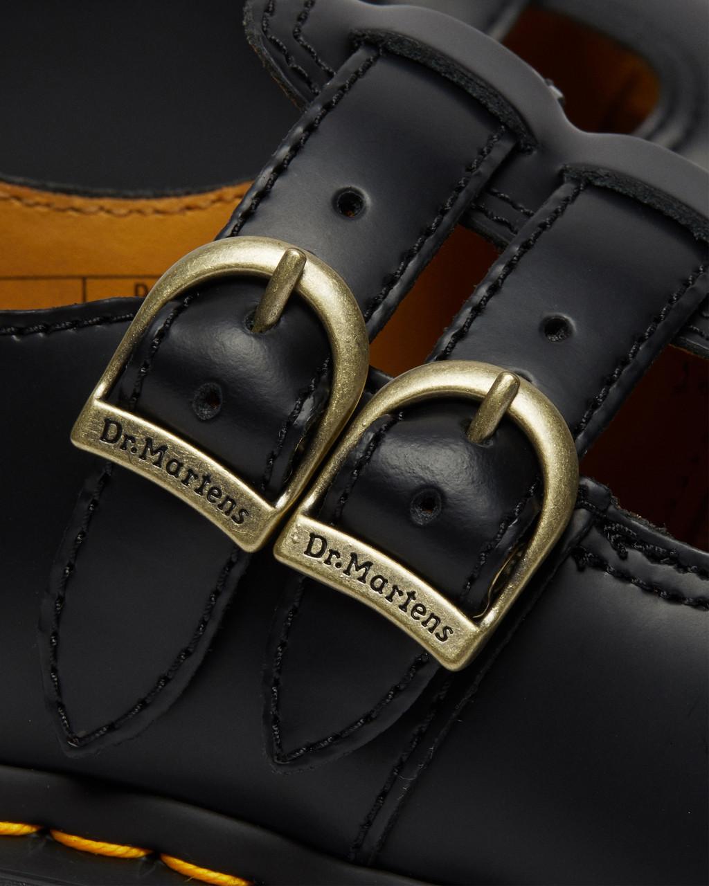 Dámské Boty Mary Jane Dr Martens 8065 Smooth Læder Černé | 35429920