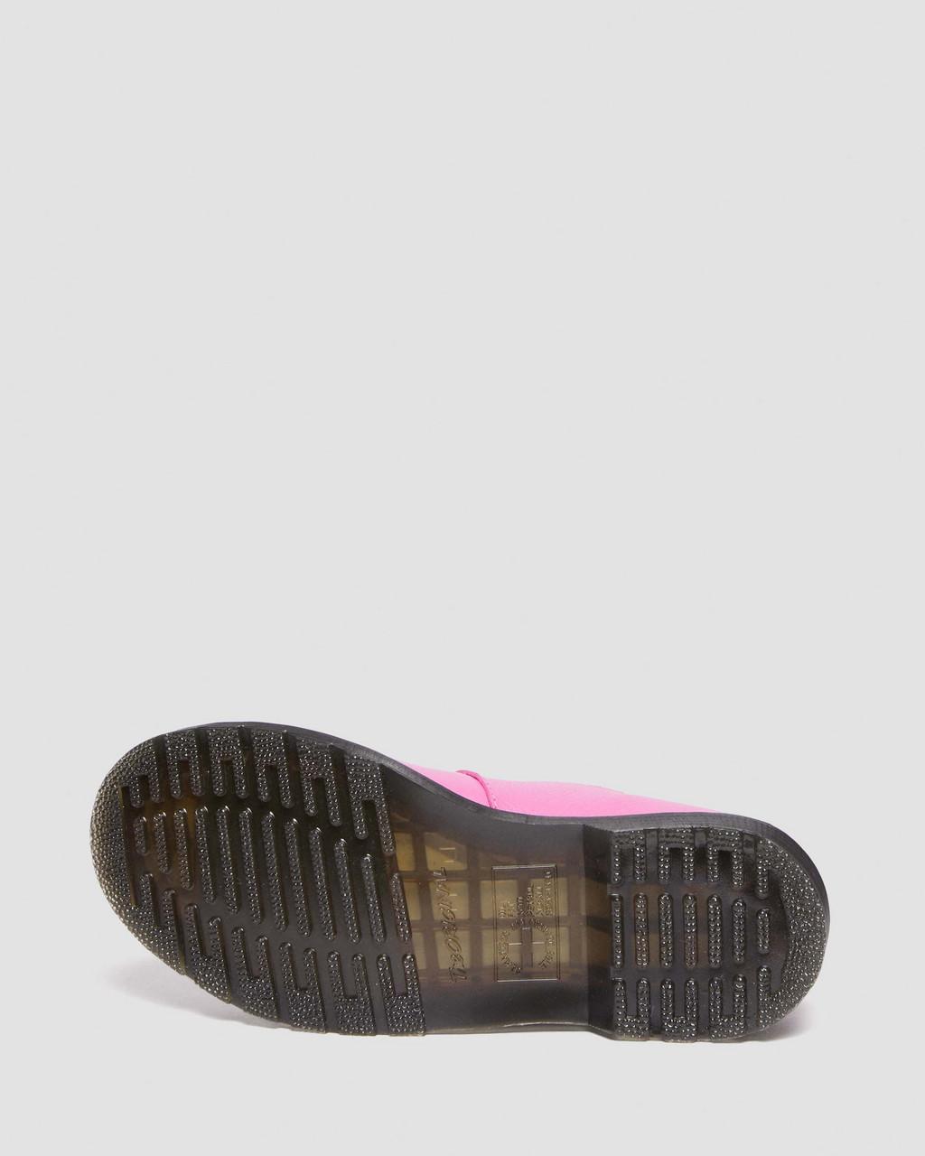 Dámské Boty Mary Jane Dr Martens 8065 Virginia Leather Růžové | 87445016