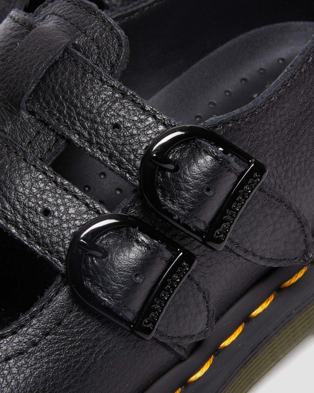 Dámské Boty Mary Jane Dr Martens 8065 Virginia Leather Černé | 76872283