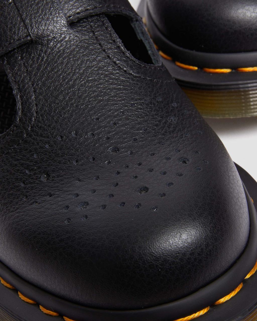 Dámské Boty Mary Jane Dr Martens 8065 Virginia Leather Černé | 76872283