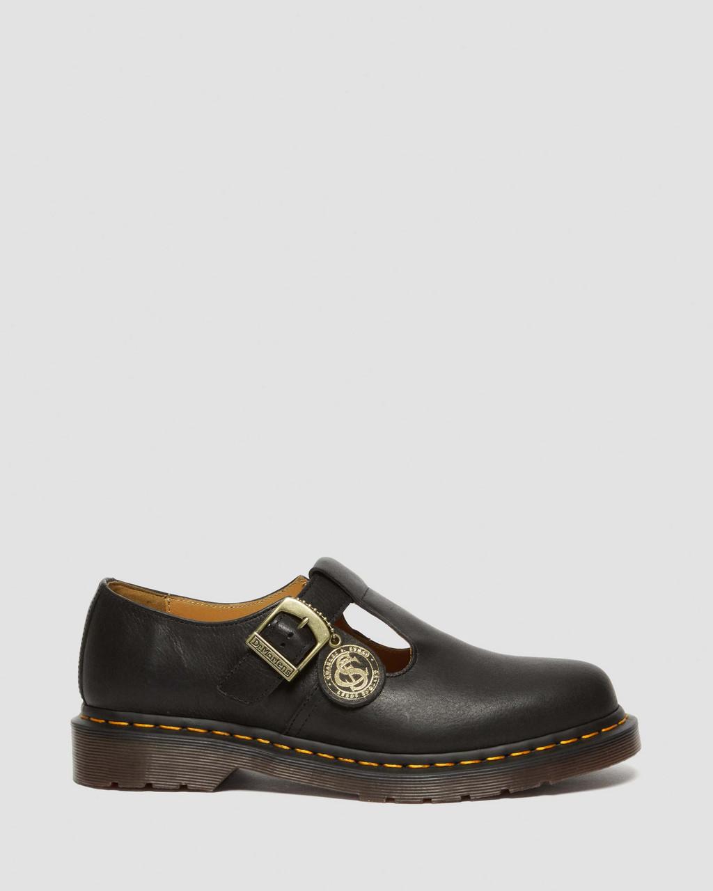 Dámské Boty Mary Jane Dr Martens T-Bar Regency Leather Černé | 55785210