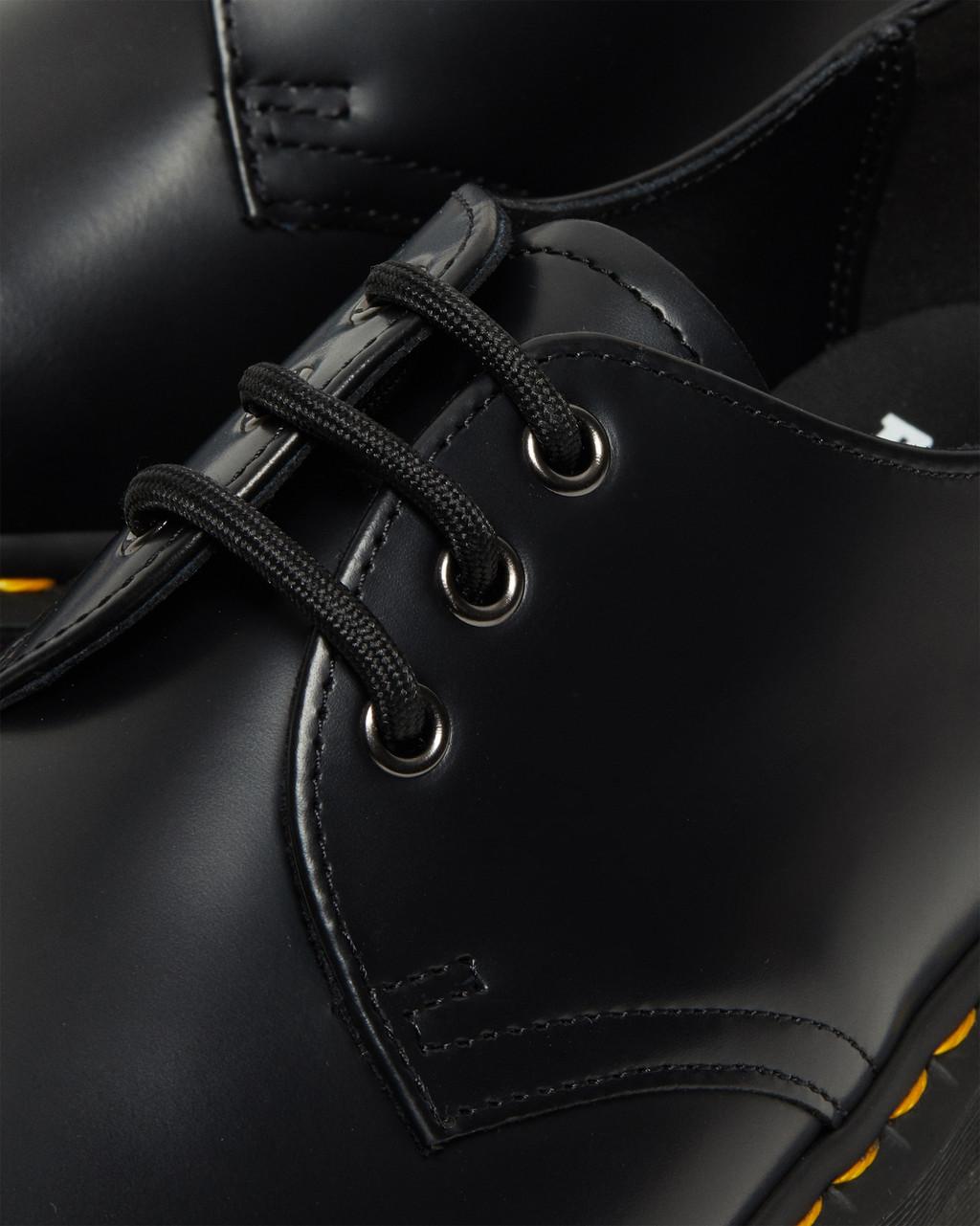 Dámské Boty Na Platformy Dr Martens 1461 Smooth Leather Černé | 34280157
