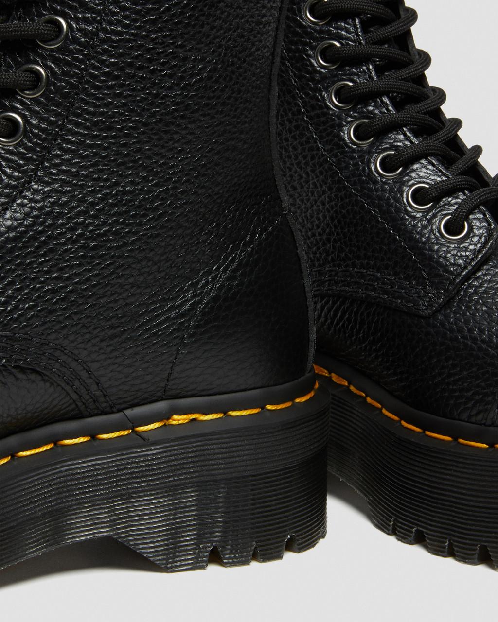 Dámské Boty na Platformy Dr Martens Sinclair Milled Nappa Leather Černé | 11587132