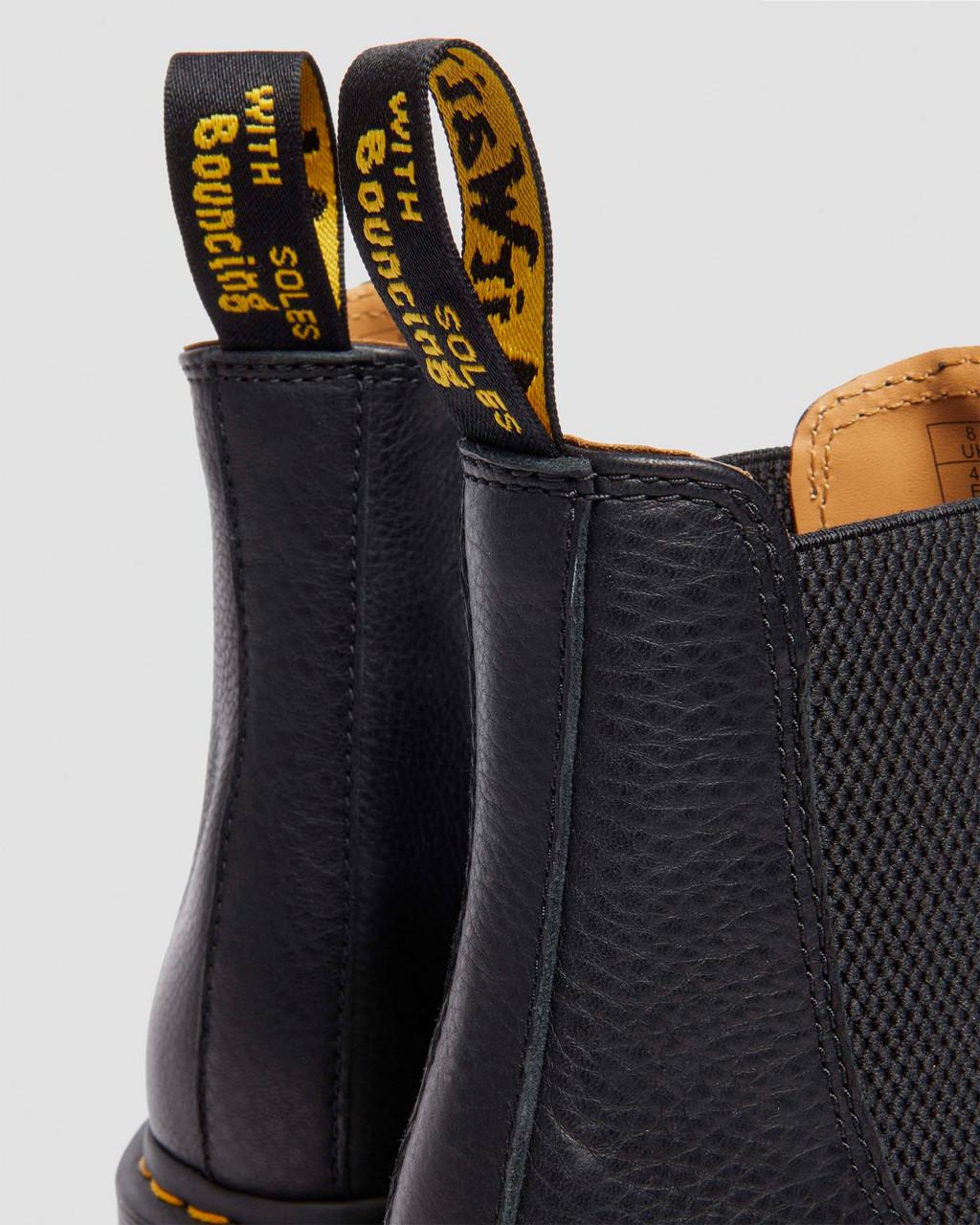 Dámské Chelsea Boty Dr Martens 2976 Ambassador Leather Černé | 21799573