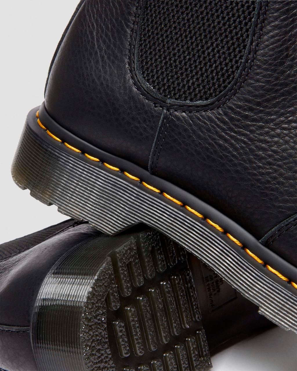 Dámské Chelsea Boty Dr Martens 2976 Ambassador Leather Černé | 21799573
