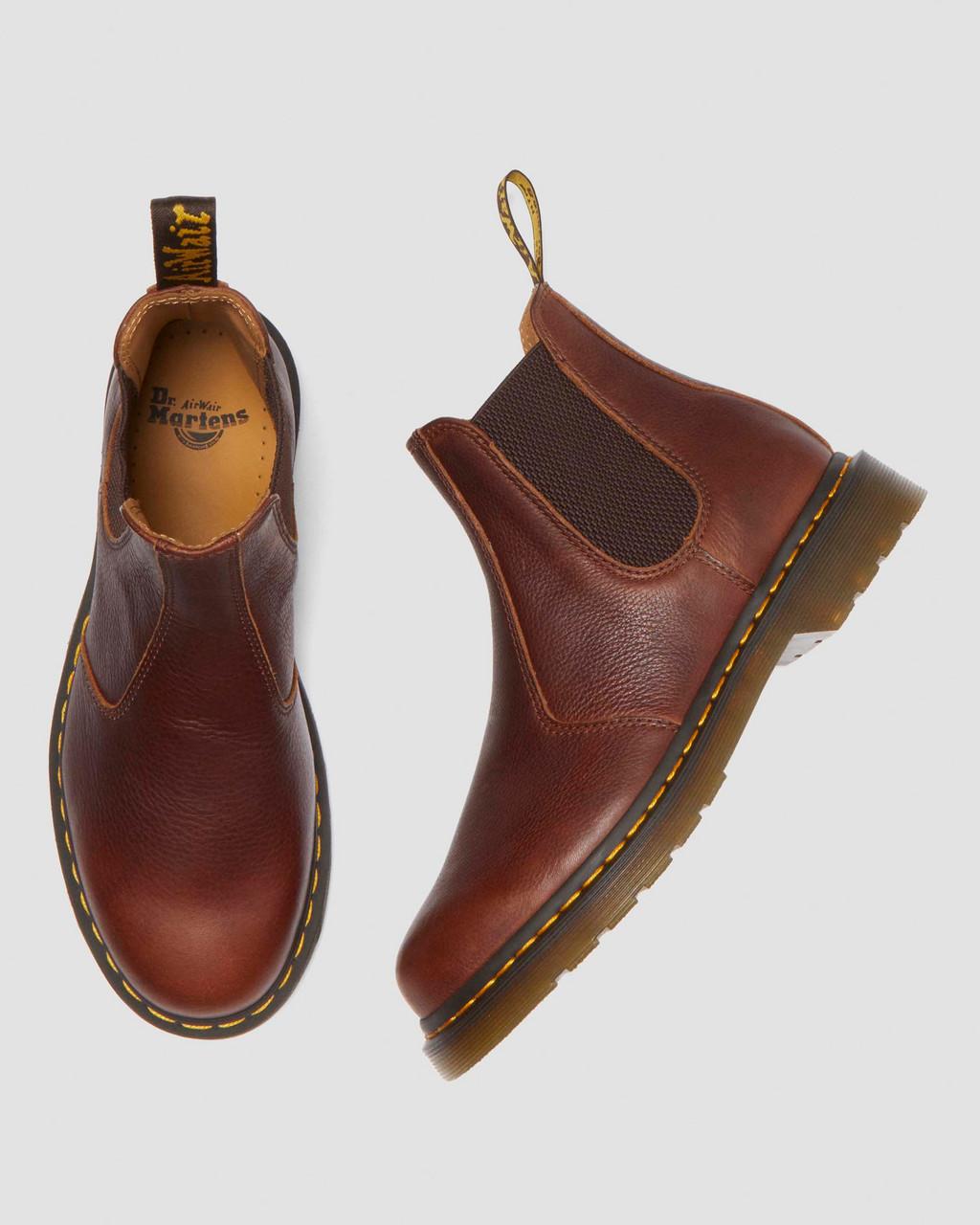 Dámské Chelsea Boty Dr Martens 2976 Ambassador Leather Hnědé | 41609174