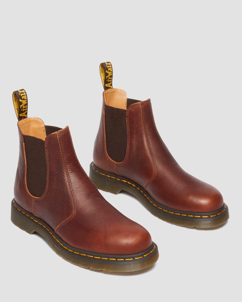 Dámské Chelsea Boty Dr Martens 2976 Ambassador Leather Hnědé | 41609174
