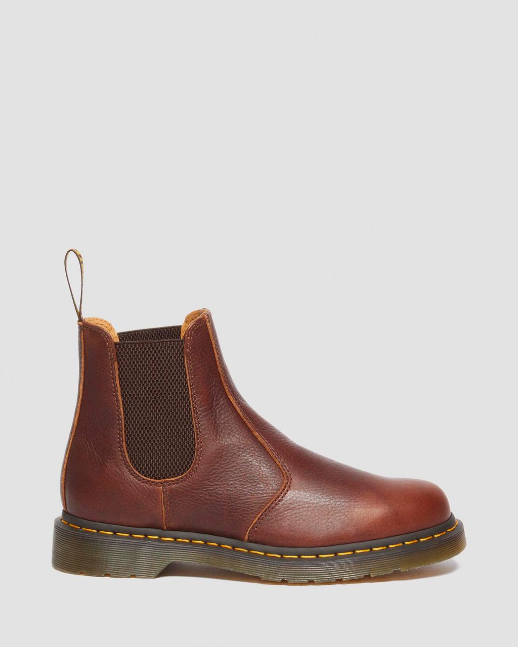 Dámské Chelsea Boty Dr Martens 2976 Ambassador Leather Hnědé | 41609174