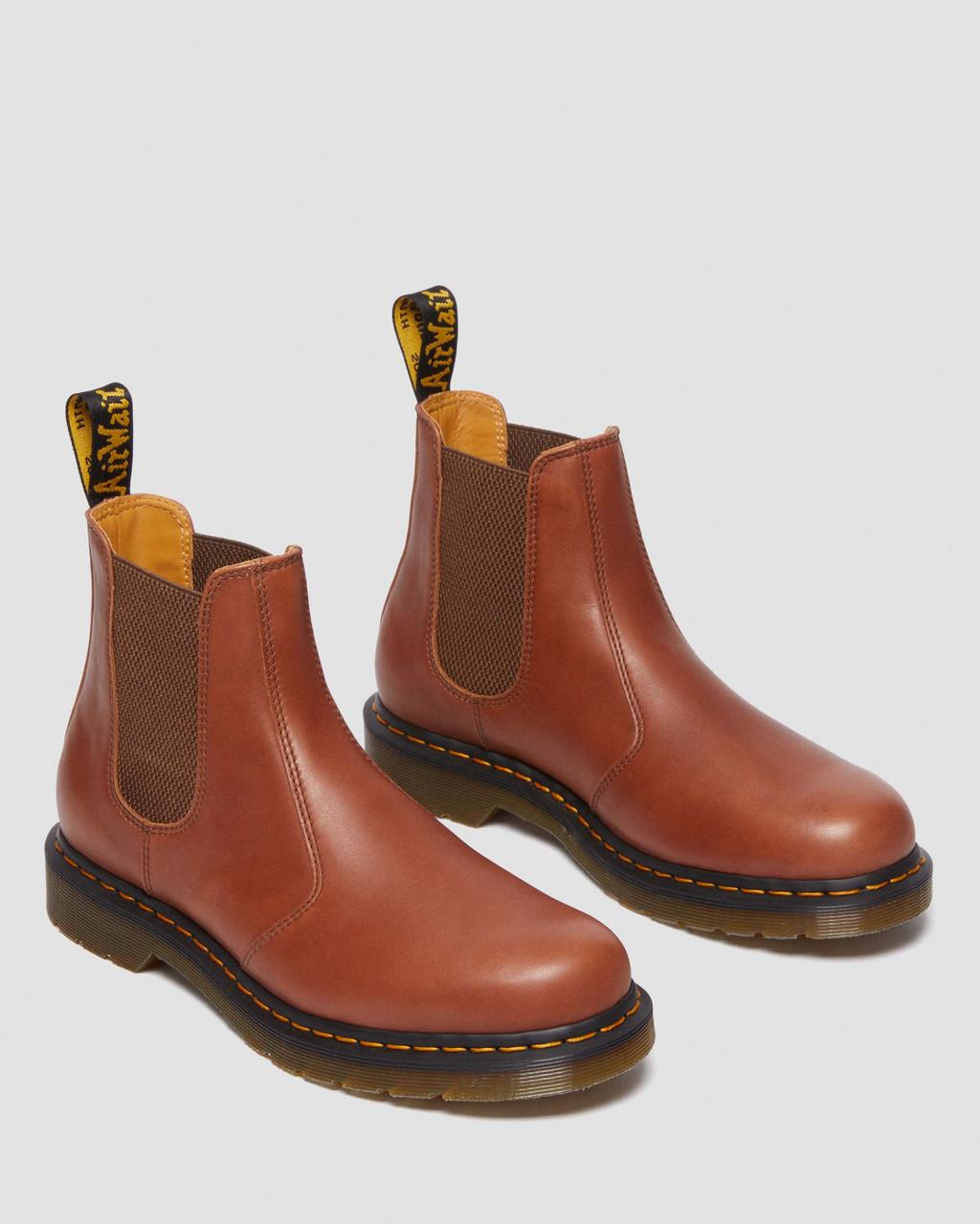 Dámské Chelsea Boty Dr Martens 2976 Carrara Leather Hnědé | 56298398