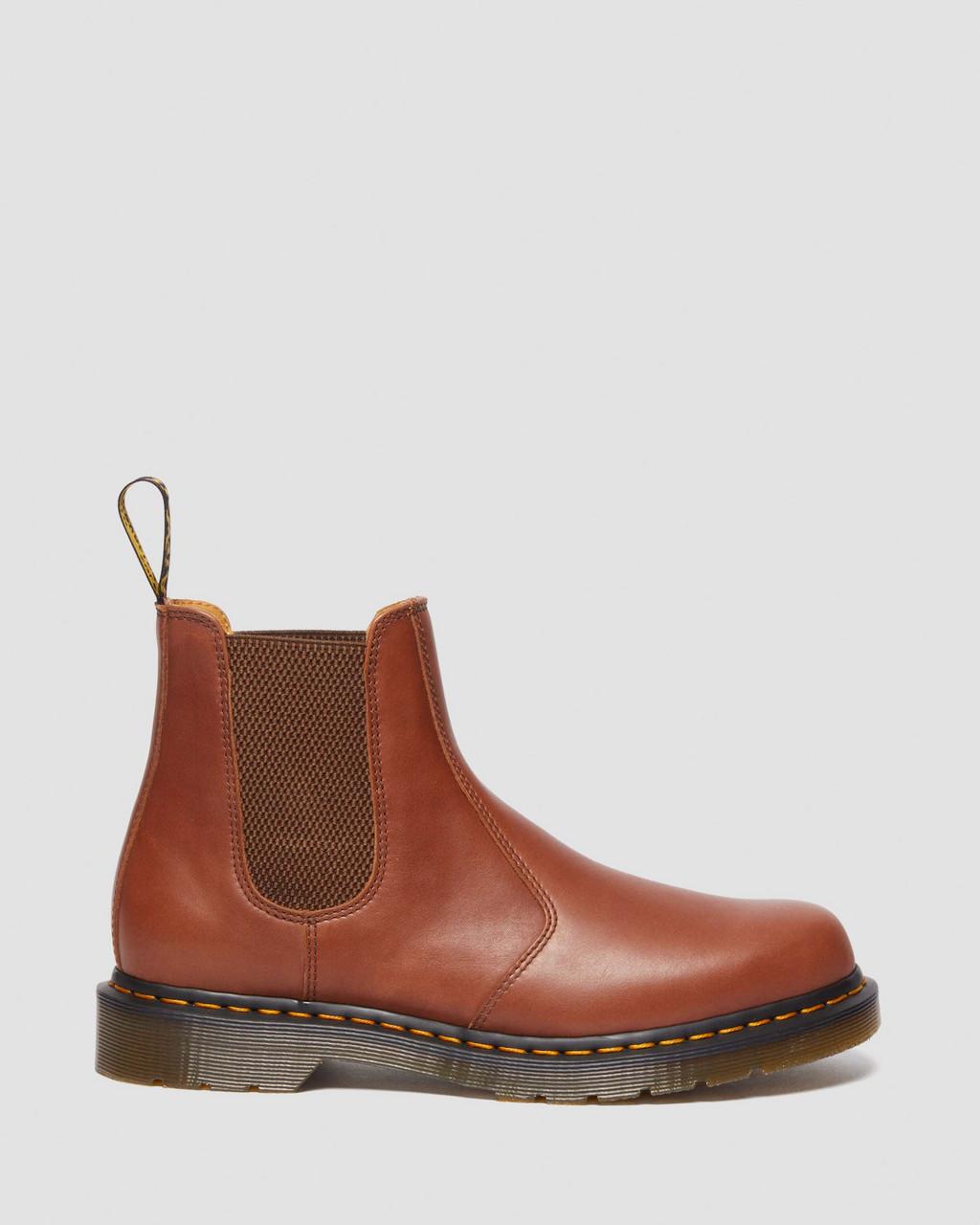 Dámské Chelsea Boty Dr Martens 2976 Carrara Leather Hnědé | 56298398