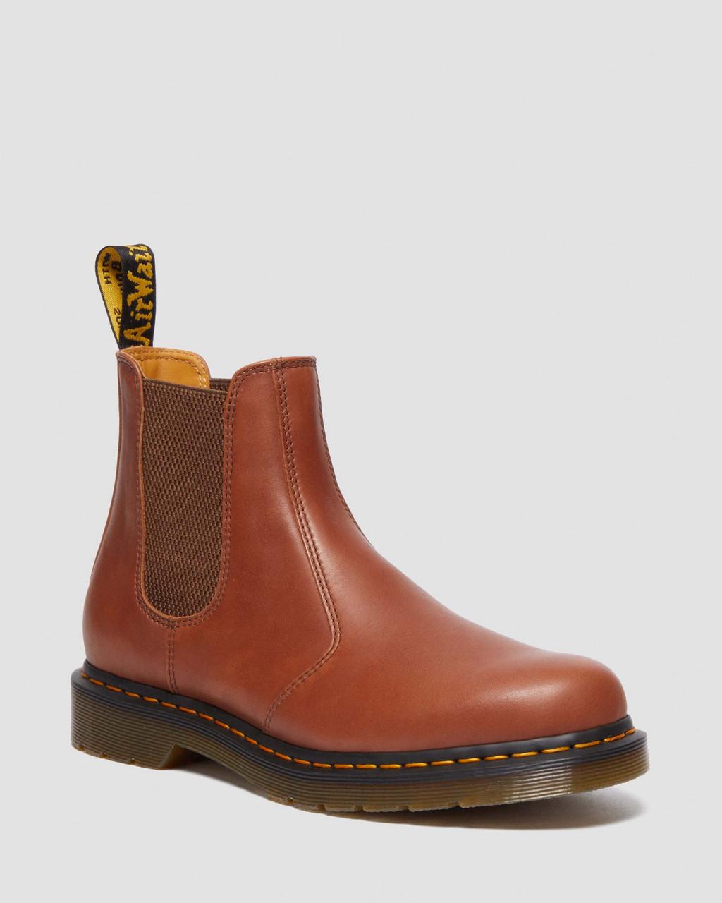Dámské Chelsea Boty Dr Martens 2976 Carrara Leather Hnědé | 56298398