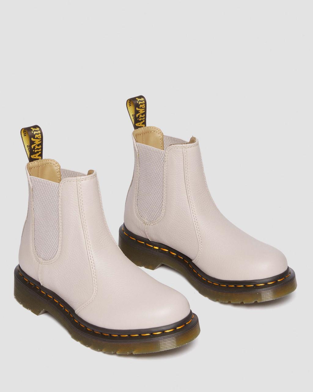 Dámské Chelsea Boty Dr Martens 2976 Leather Béžový | 52488409