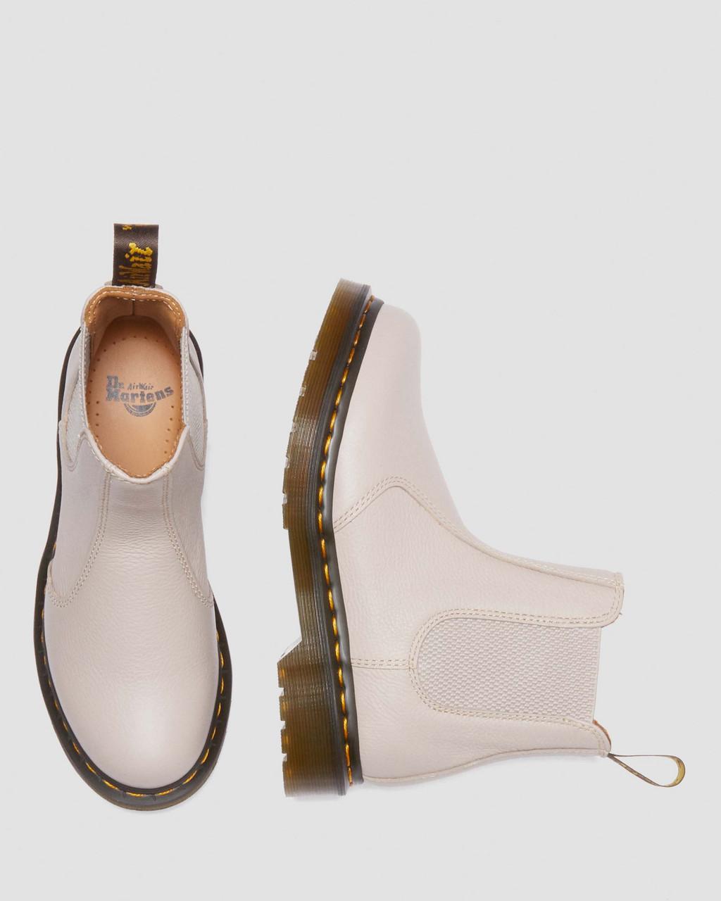 Dámské Chelsea Boty Dr Martens 2976 Leather Béžový | 52488409
