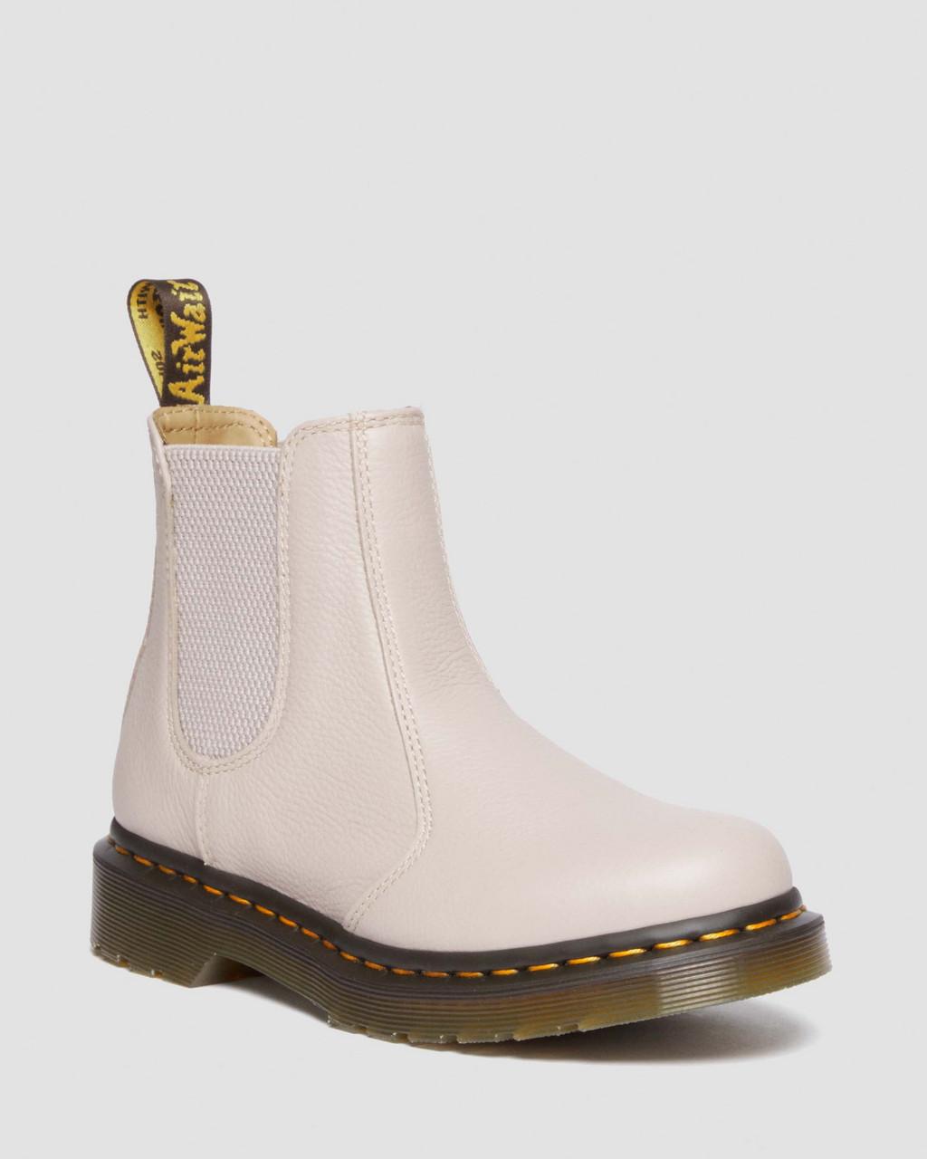 Dámské Chelsea Boty Dr Martens 2976 Leather Béžový | 52488409
