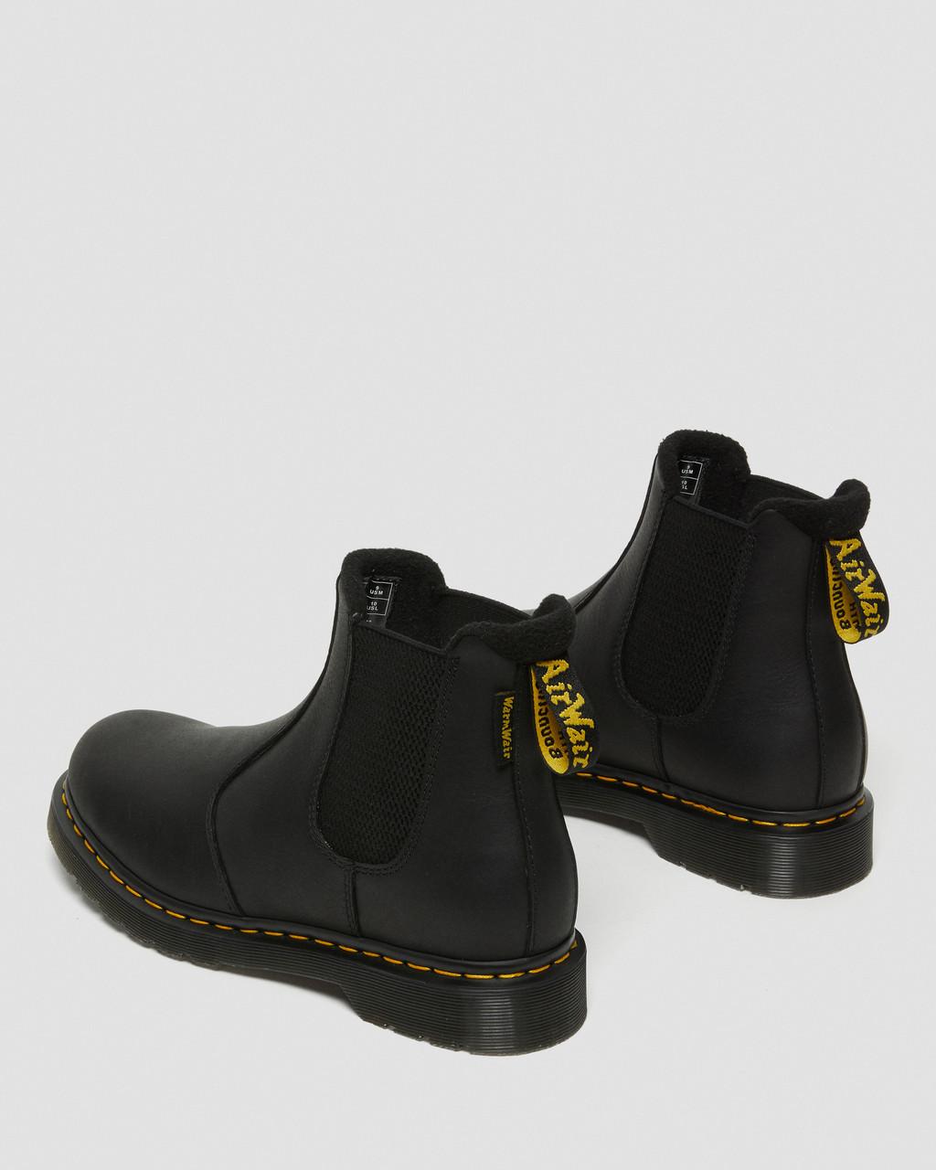 Dámské Chelsea Boty Dr Martens 2976 Warmwair Leather Černé | 58581490