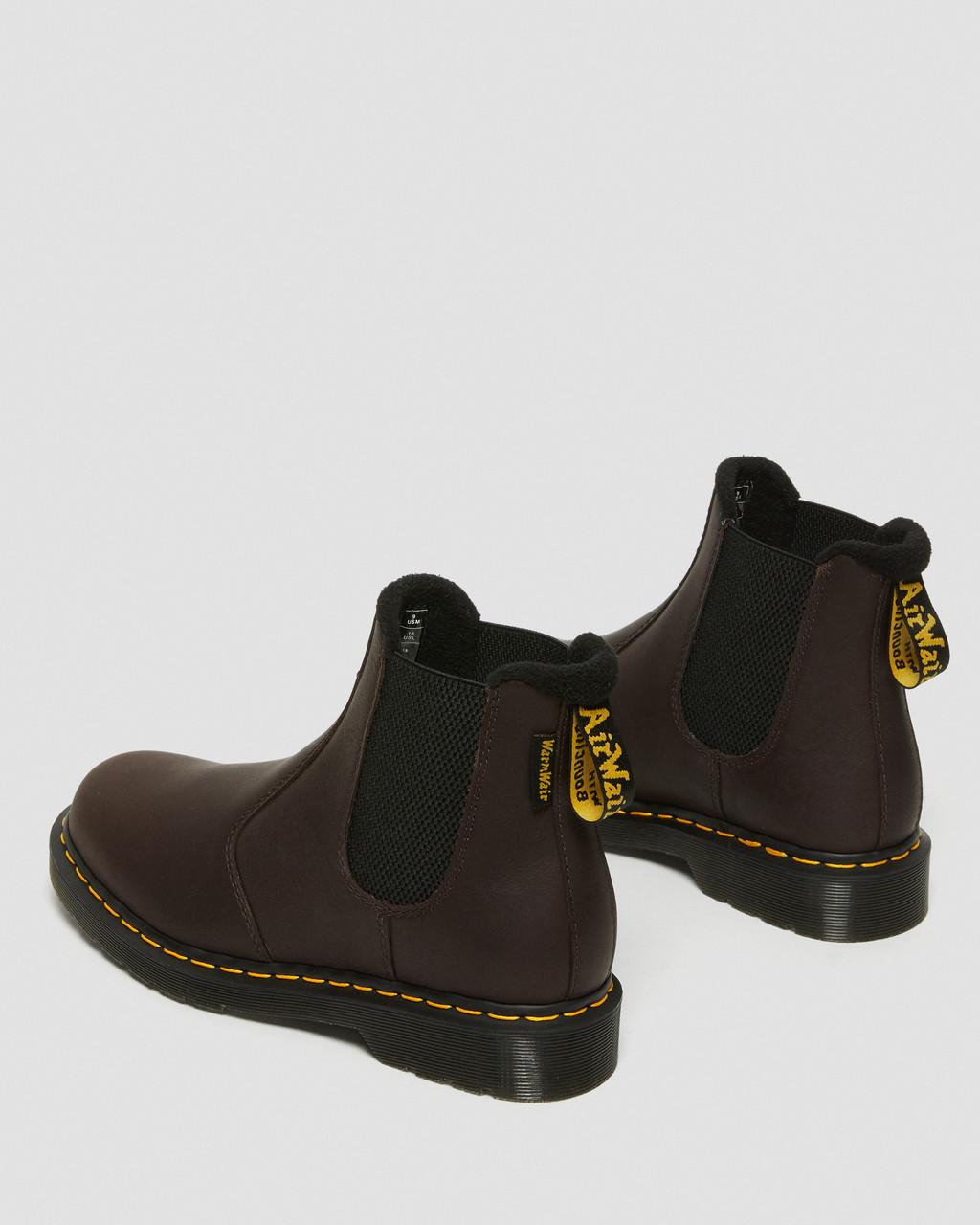 Dámské Chelsea Boty Dr Martens 2976 Warmwair Leather Hnědé | 66330255