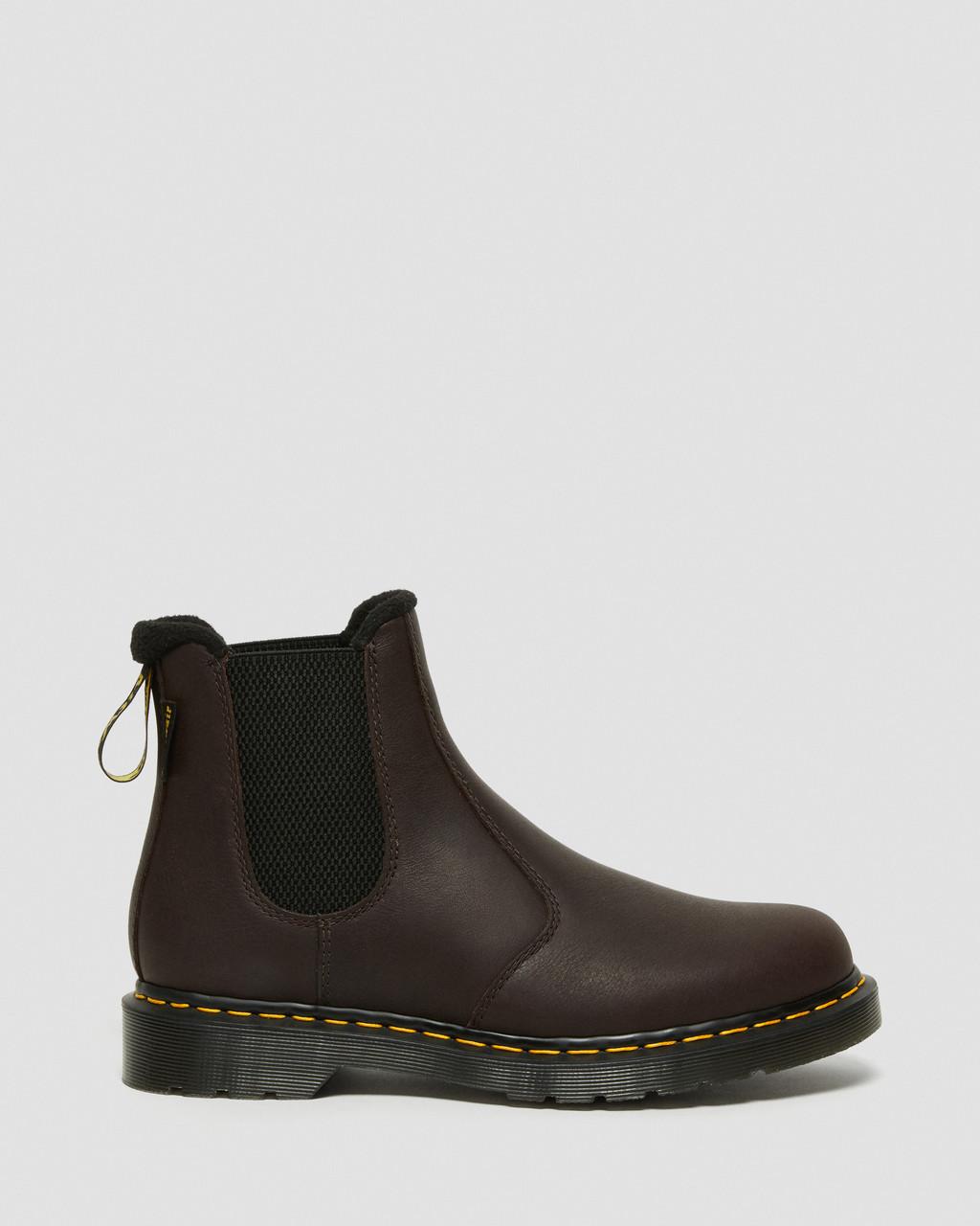 Dámské Chelsea Boty Dr Martens 2976 Warmwair Leather Hnědé | 66330255