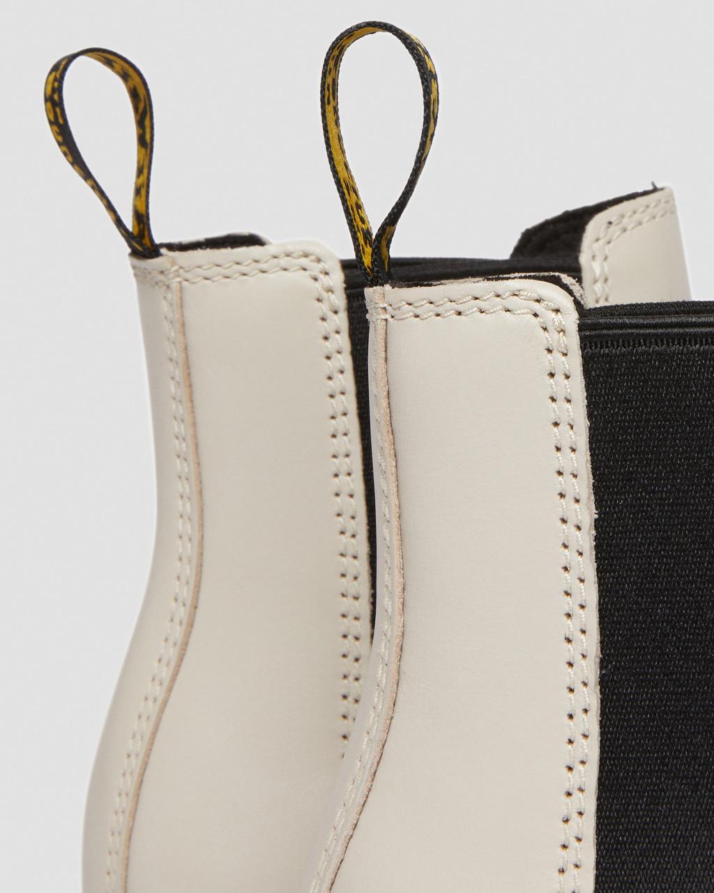 Dámské Chelsea Boty Dr Martens Audrick Nappa Leather Platform Béžový | 11501882