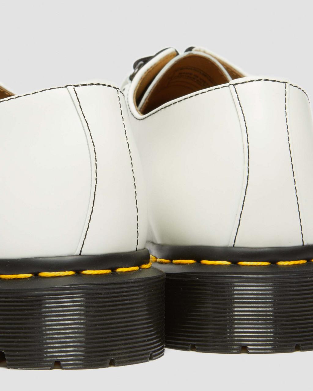 Dámské Creepers Boty Dr Martens Ramsey Smooth Leather Bílé | 87111907