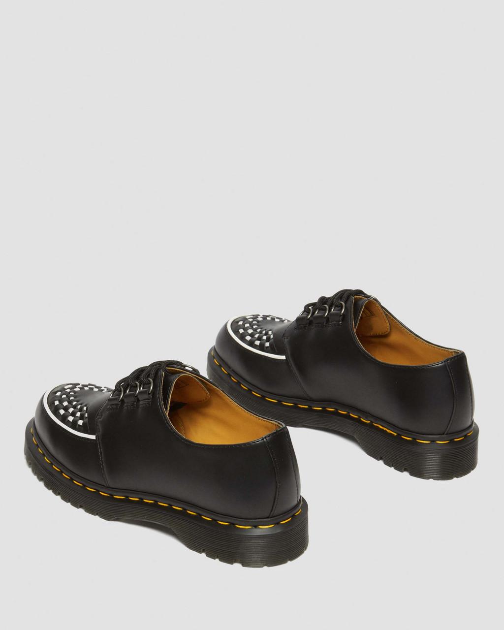 Dámské Creepers Boty Dr Martens Ramsey Smooth Leather Černé | 24696021