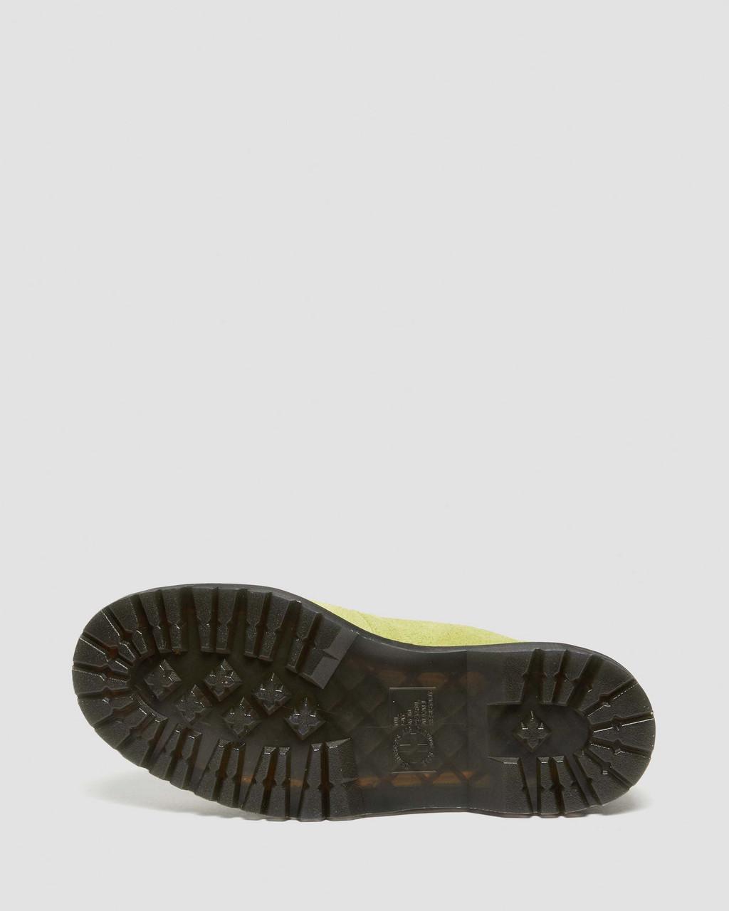 Dámské Creepers Boty Dr Martens Ramsey Suede Kiltie Buckle Zelene | 99568931