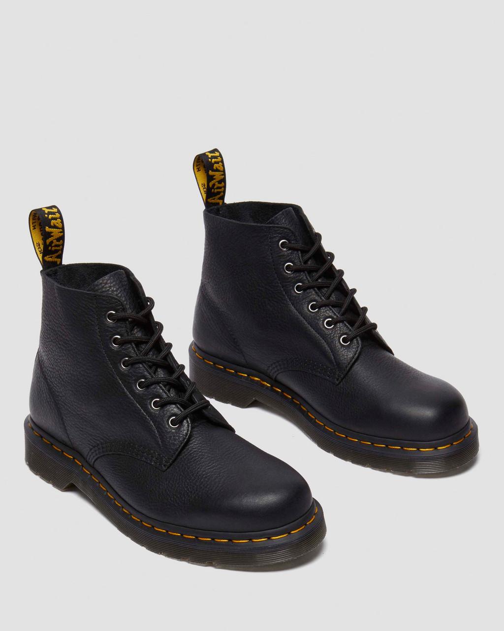 Dámské Kotníkové Boty Dr Martens 101 Ambassador Leather Černé | 30800609