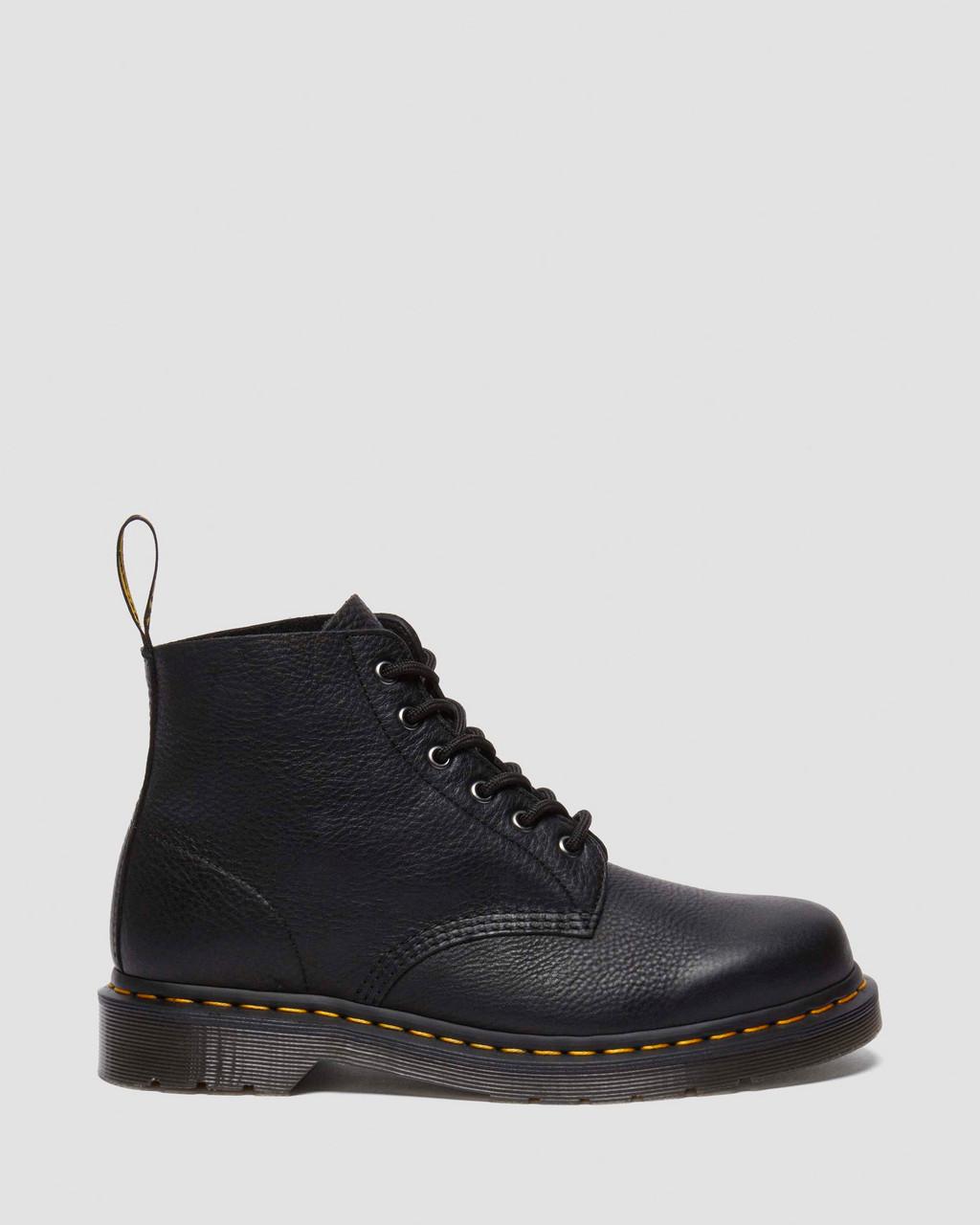 Dámské Kotníkové Boty Dr Martens 101 Ambassador Leather Černé | 30800609
