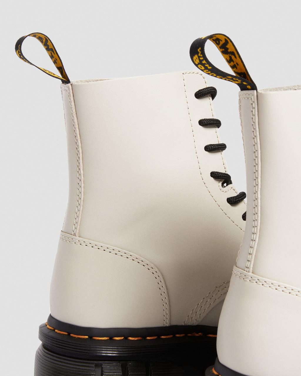 Dámské Kotníkové Boty Dr Martens Audrick Nappa Leather Platform Béžový | 17708803