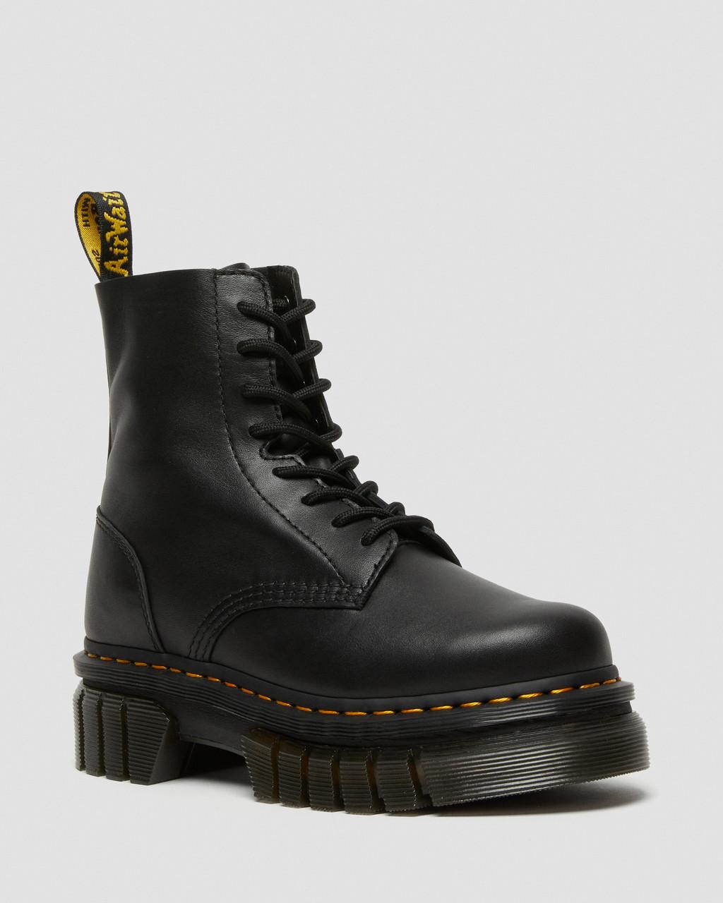 Dámské Kotníkové Boty Dr Martens Audrick Nappa Leather Platform Černé | 54377751