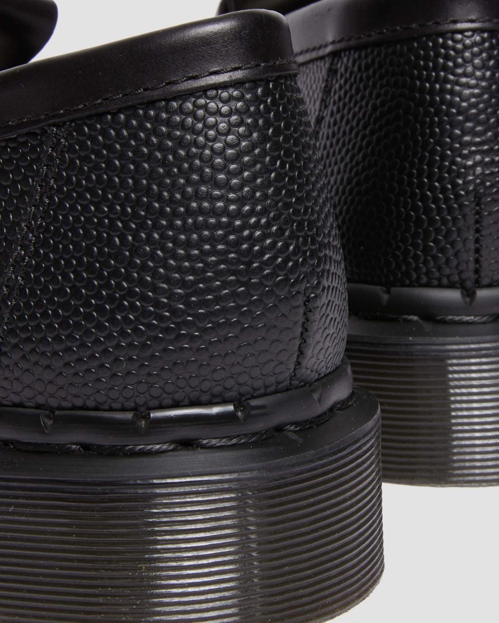 Dámské Loafers Dr Martens Adrian Snaffle Pebble Grain Leather Kiltie Černé | 30871609