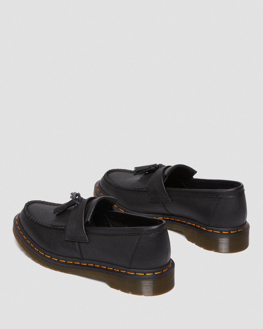 Dámské Loafers Dr Martens Adrian Virginia Leather Tassel Černé | 25639313