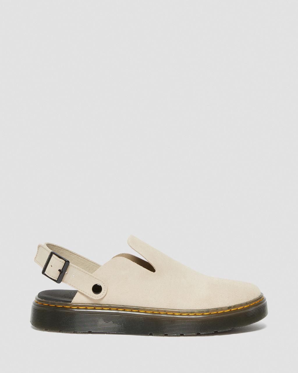 Dámské Mules Dr Martens Carlson Suede Casual Slingback Béžový | 45401600