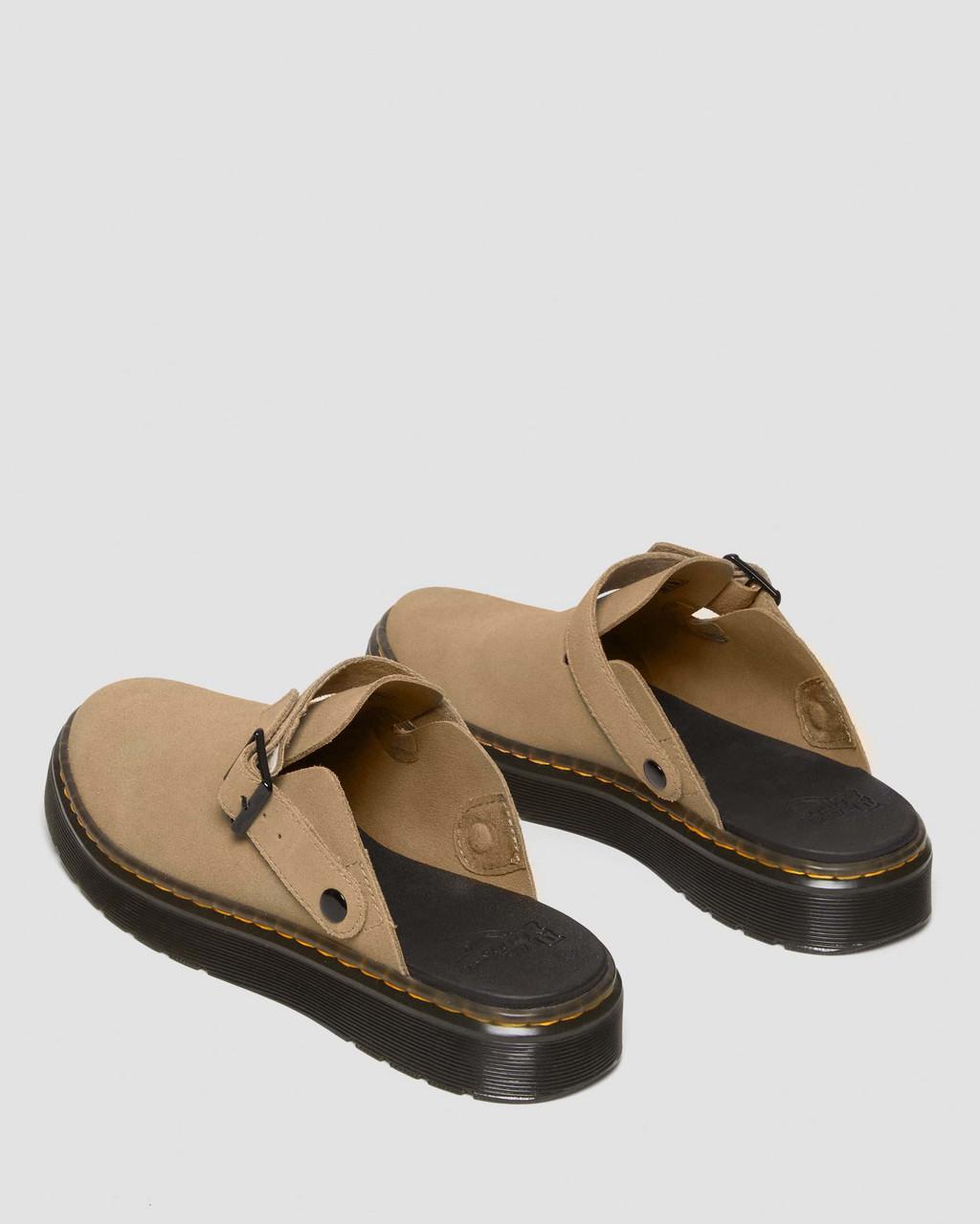 Dámské Mules Dr Martens Carlson Suede Casual Slingback Hnědé | 58319921