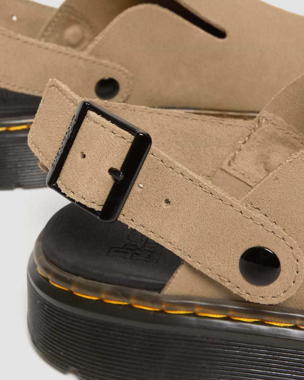 Dámské Mules Dr Martens Carlson Suede Casual Slingback Hnědé | 58319921